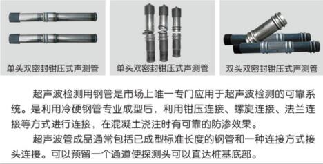 鉗壓式聲測(cè)管